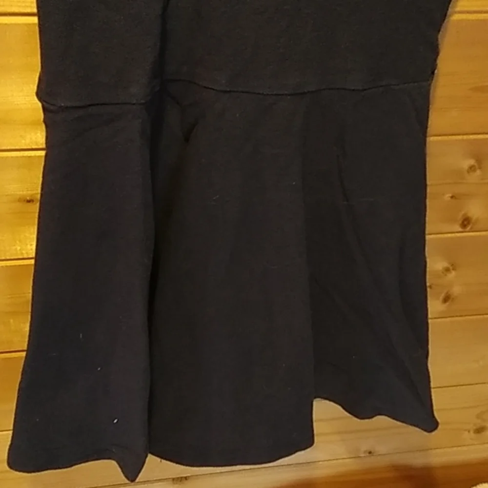 Girls size 7/8 Navy blue dresses all short sleeve set of 3 pre-owned condition
